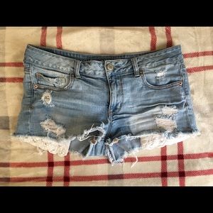 American Eagle jean shorts